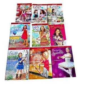 American Girl 9 Modern Books Collection Grace Lea Saige Isabelle Marisol